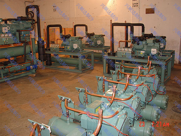 冷库制冷系统双级压缩系统